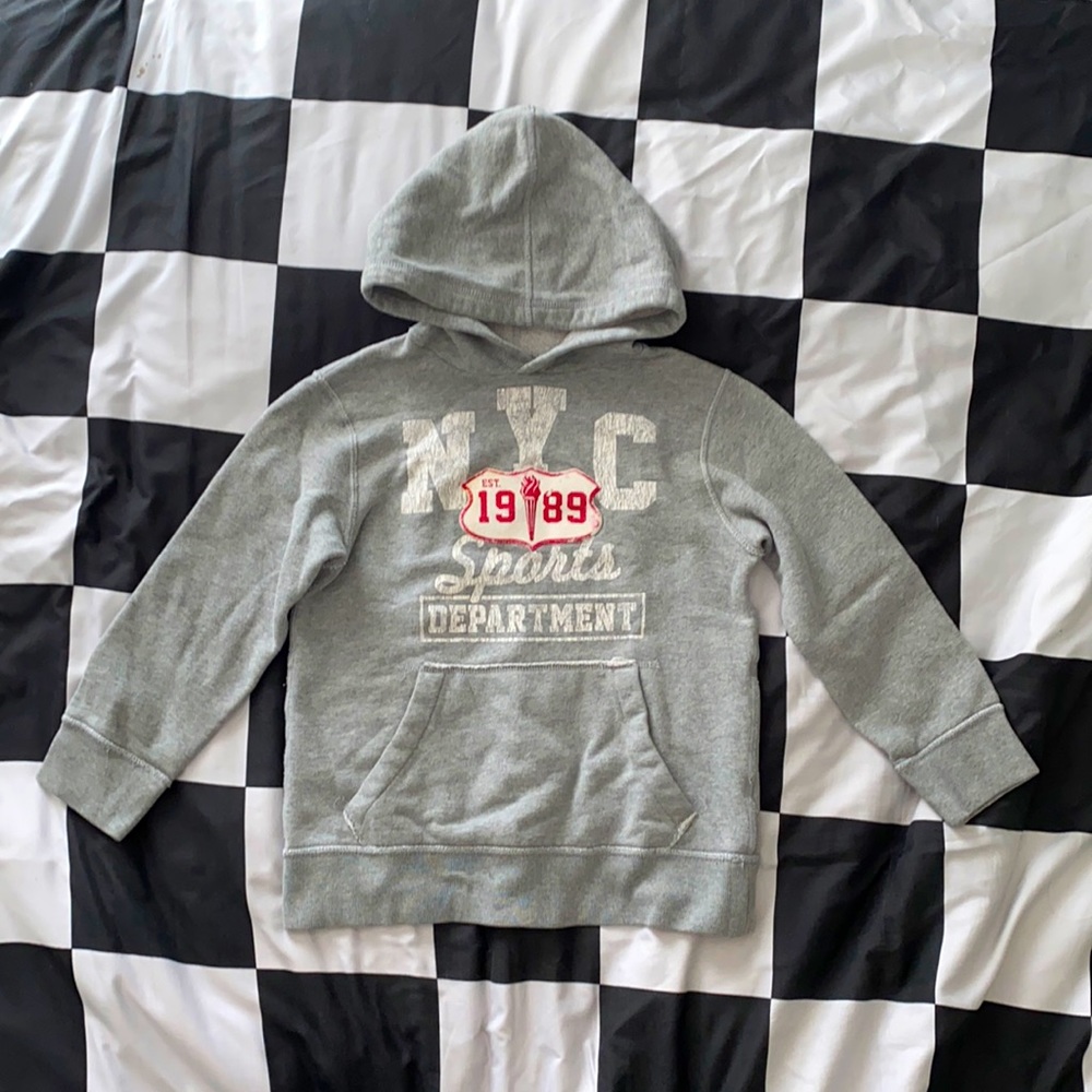 Gray hoodie